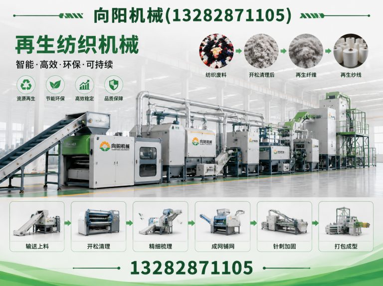 庆阳再生纺织机械展示图